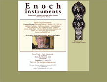 Tablet Screenshot of enochbanjos.info